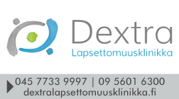 Dextra Lapsettomuusklinikka Oy logo